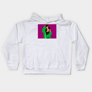 Rihanna Fan Art Illustration Kids Hoodie